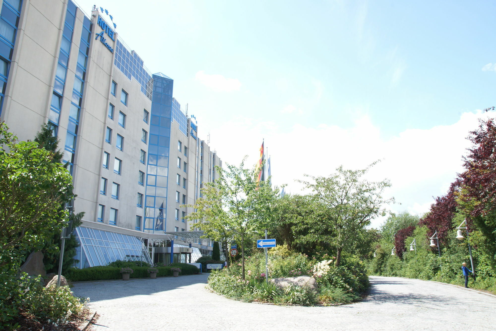 Atlanta Hotel Leipzig Grosspoesna Exterior foto